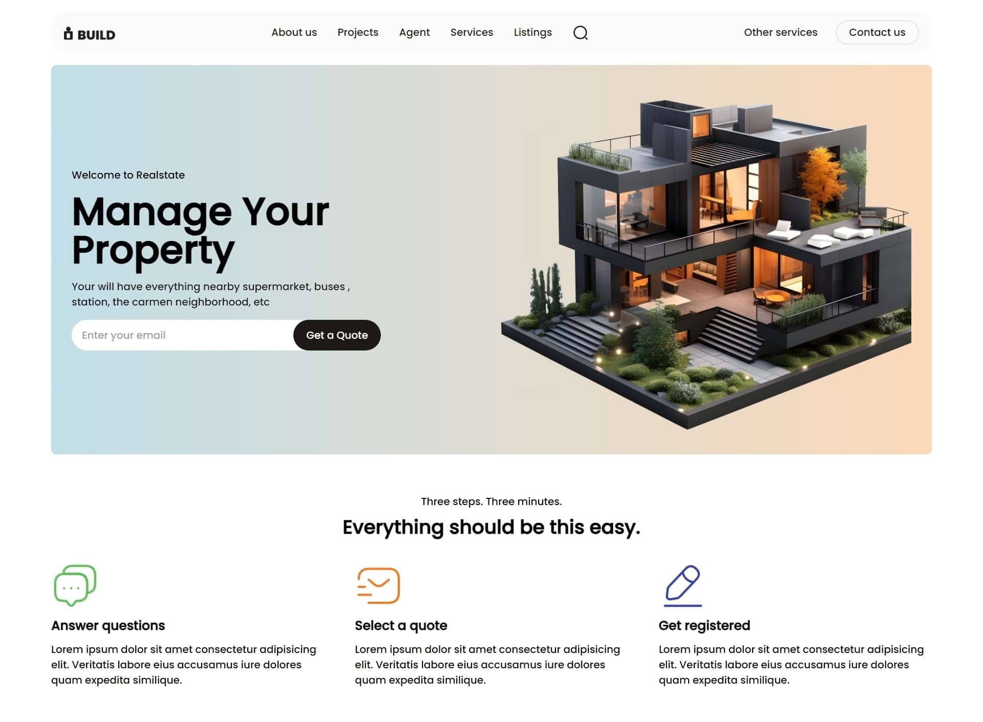 Builder desktop