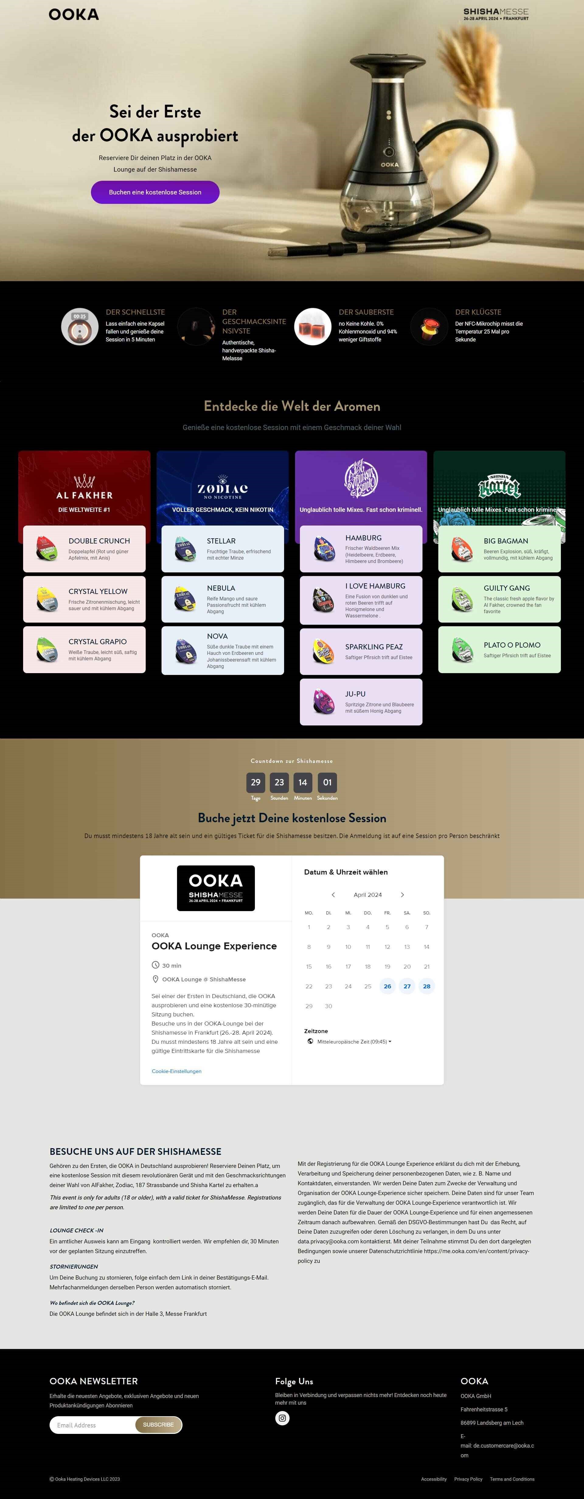 Ooka Experience - full project web presentation